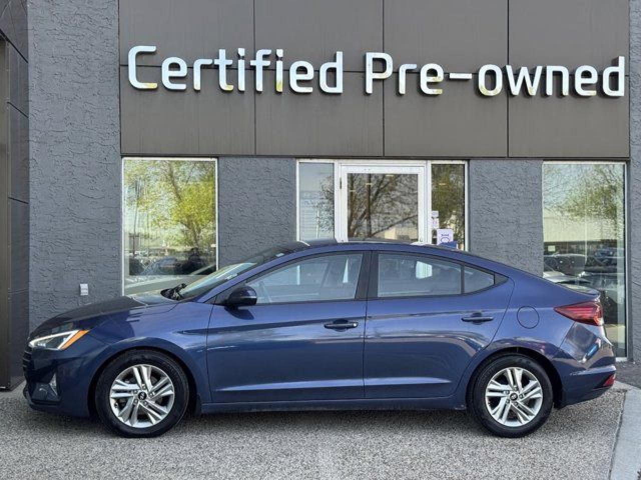 Used 2019 Hyundai Elantra PREFERRED w/ BLIND SPOT DETECTION / LOW KMS for sale in Calgary, AB