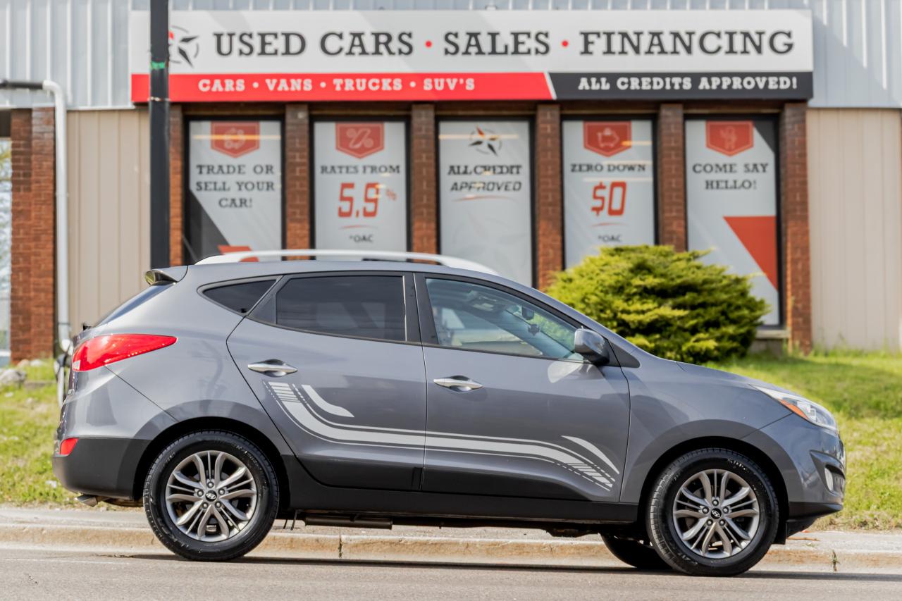Used 2014 Hyundai Tucson GLS | AWD | Leather | Pano Roof | Alloys | Tinted for sale in Oshawa, ON
