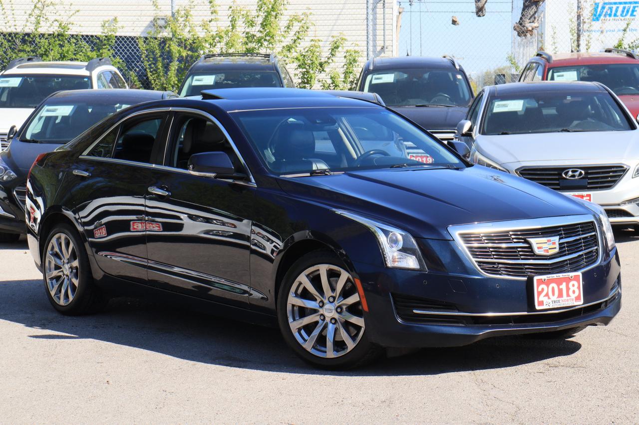 2018 Cadillac ATS Luxury AWD | Leather | Sunroof | Nav | Cam & More! Photo3