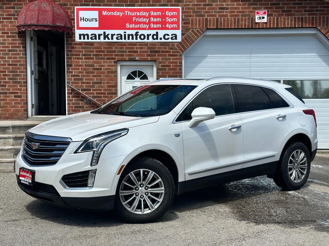 2017 Cadillac XT5 LuxuryFWD HTD LTHR Sunroof XM CarPlay BackupCam AC