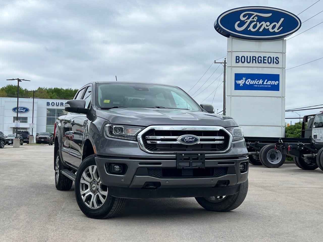 Used 2022 Ford Ranger LARIAT 4WD SuperCrew 5' Box for sale in Midland, ON