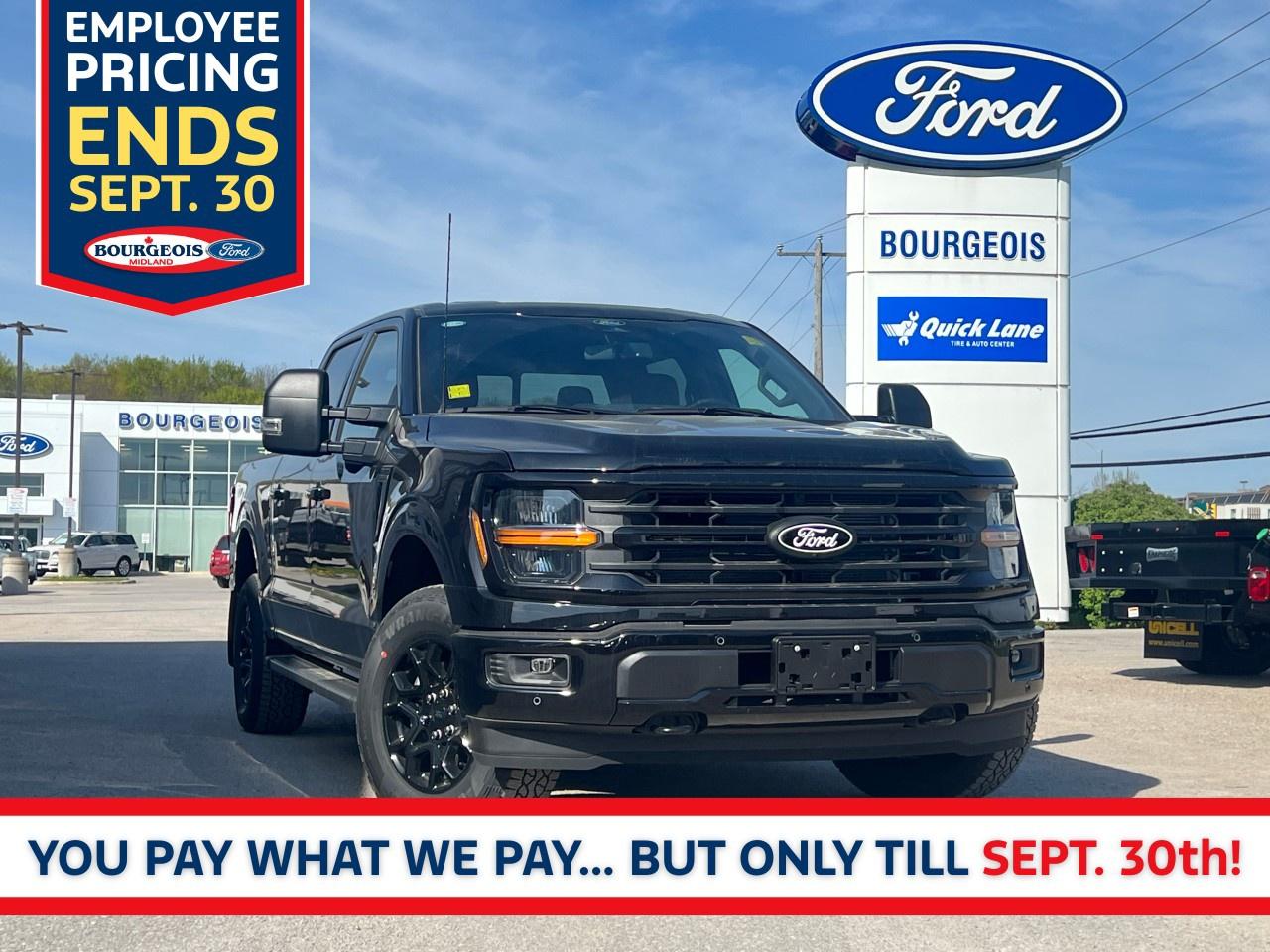 New 2025 Ford F-150 XLT 4WD SuperCrew 5.5' Box for sale in Midland, ON
