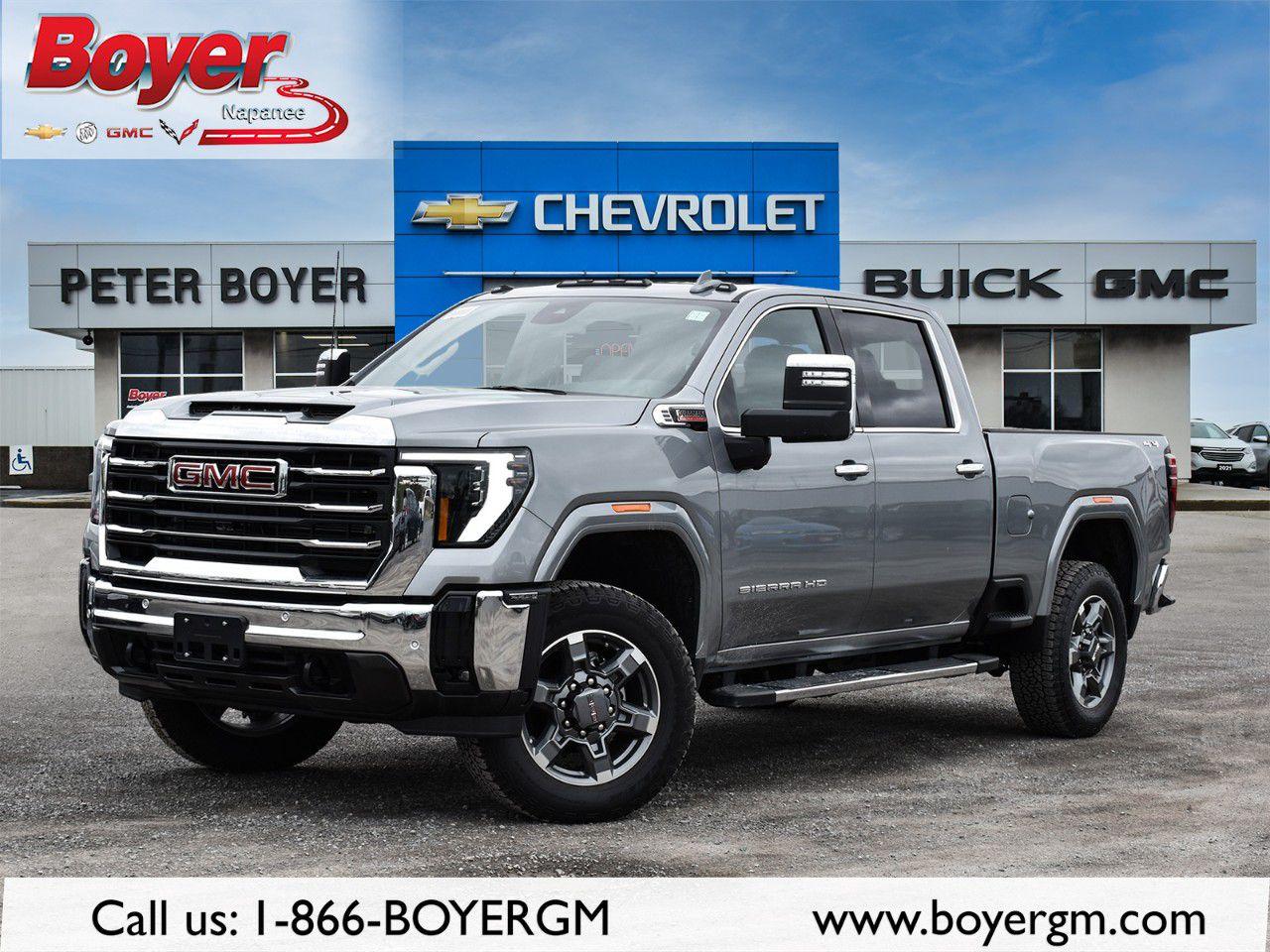 New 2025 GMC Sierra 2500 HD 4WD Crew Cab Standard Box SLT for sale in Napanee, ON
