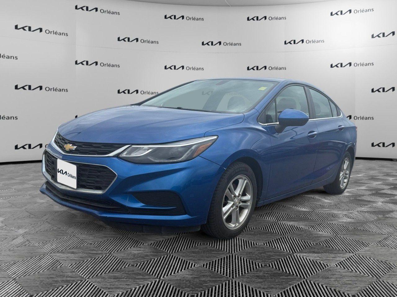 Used 2018 Chevrolet Cruze Sedan LT (Automatic) for sale in Orleans, ON