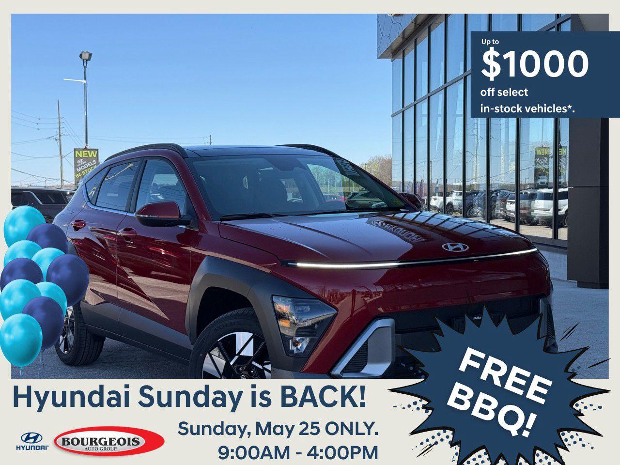 New 2025 Hyundai KONA 2.0L Preferred AWD w/Trend Package for sale in Midland, ON