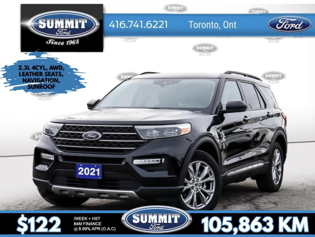 Used 2021 Ford Explorer XLT Leather | Roof | Navigation | AWD | for sale in Etobicoke, ON