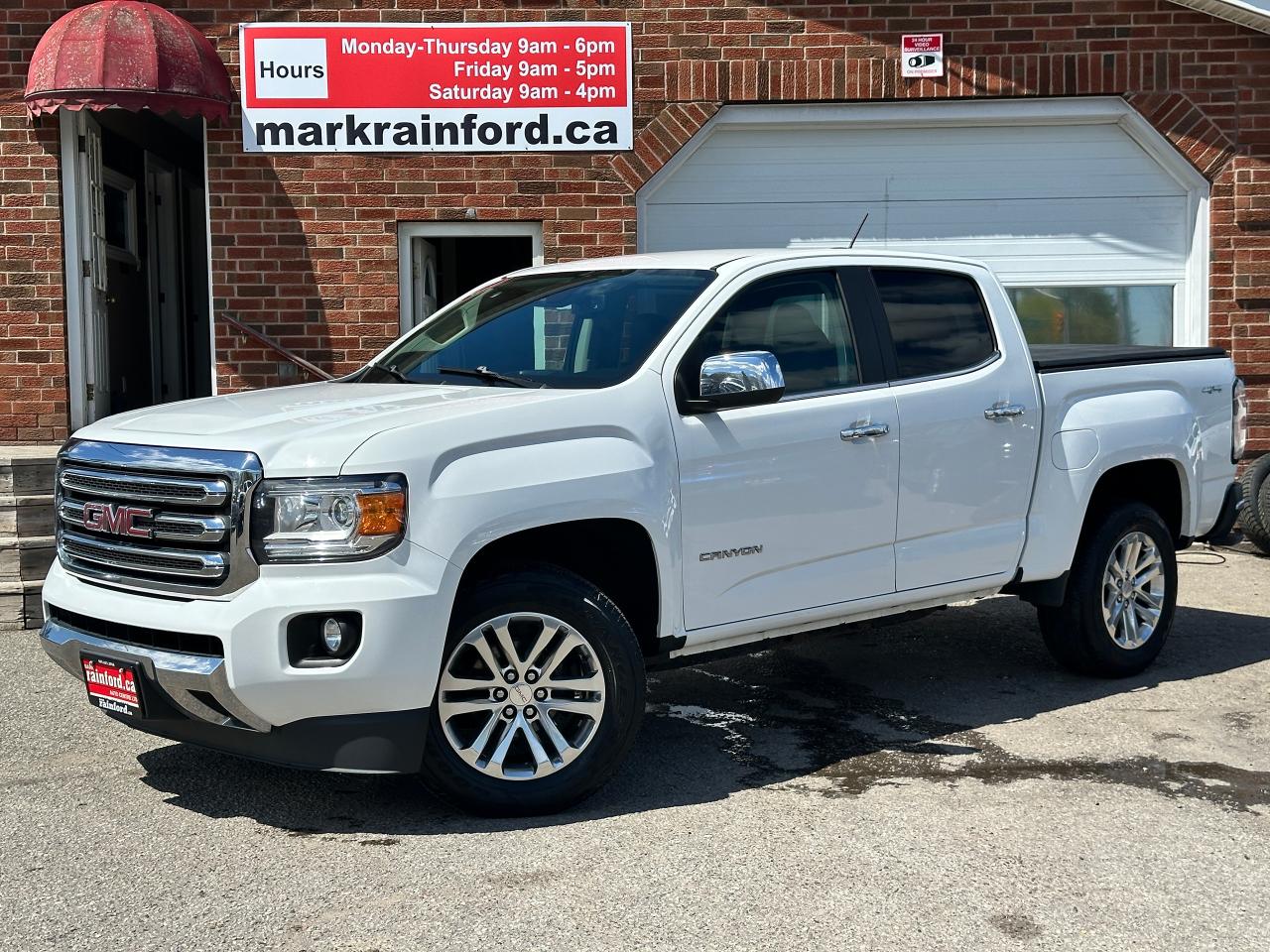 Used 2016 GMC Canyon SLT 4X4 HTD LTHR XM Bluetooth CarPlay BackupCam AC for sale in Bowmanville, ON