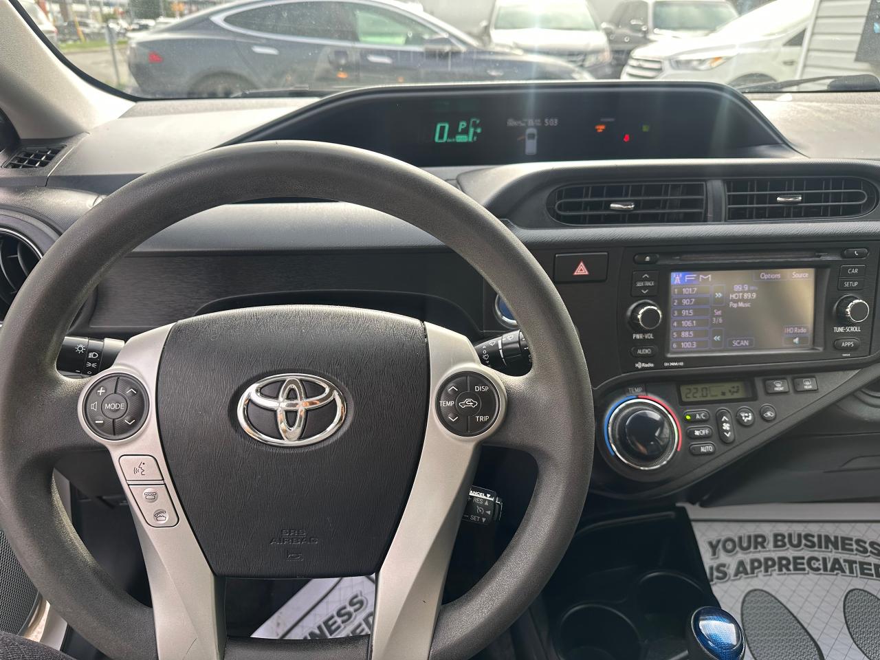 2012 Toyota Prius c Technology - Photo #13