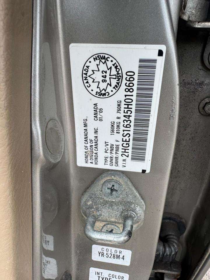 2005 Honda Civic SE, VERY CLEAN, ONLY 70,000KMS, LOW KMS, CERTIFIED - Photo #16