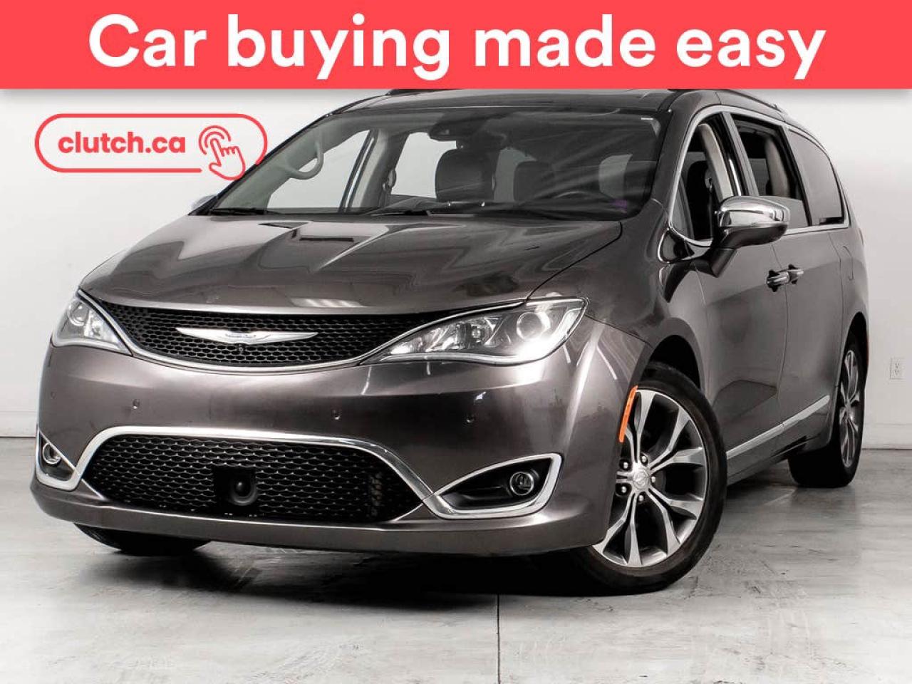 Used 2017 Chrysler Pacifica Limited w/ Sunroof, Nav, Rear View Cam for sale in Bedford, NS