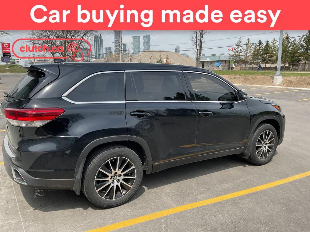 Used 2017 Toyota Highlander XLE AWD w/ SE Pkg. w/ Nav, Heated Front Seats, Rearview Cam for sale in Toronto, ON