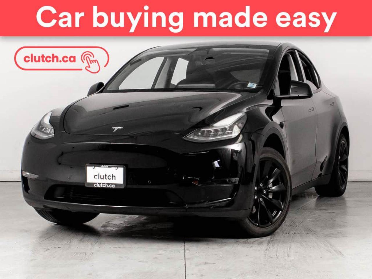 Used 2021 Tesla Model Y Standard Range w/Nav, Glass roof, Rear View Cam for sale in Bedford, NS