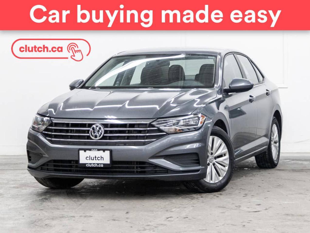 Used 2019 Volkswagen Jetta Comfortline w/ Apple CarPlay & Android Auto, Rearview Cam, Climate Control for sale in Toronto, ON