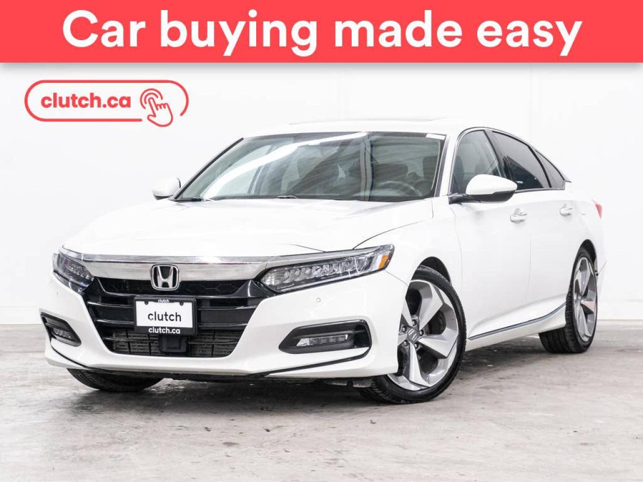 Used 2018 Honda Accord Touring w/ Apple CarPlay & Android Auto, Rearview Cam, Nav for sale in Toronto, ON