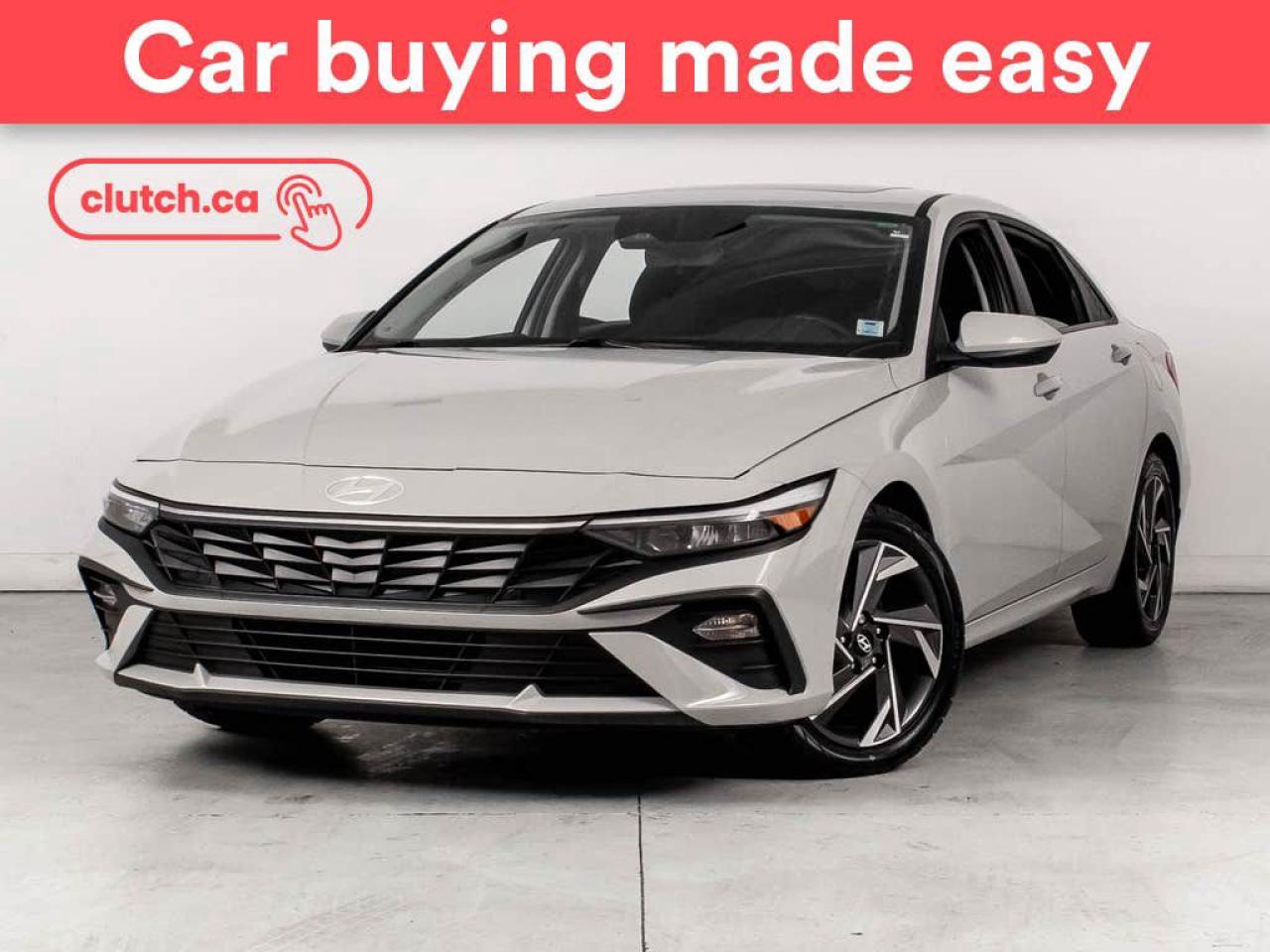 Used 2024 Hyundai Elantra Preferred w/ Tech Pkg W/ Sunroof, Rear View Cam, Heated Seats for sale in Bedford, NS