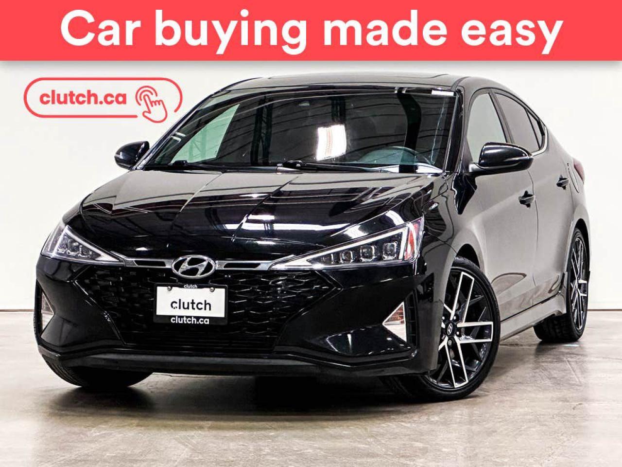 Used 2020 Hyundai Elantra Sport w/ Apple CarPlay, Heated Front Seats, Rearview Cam for sale in Toronto, ON