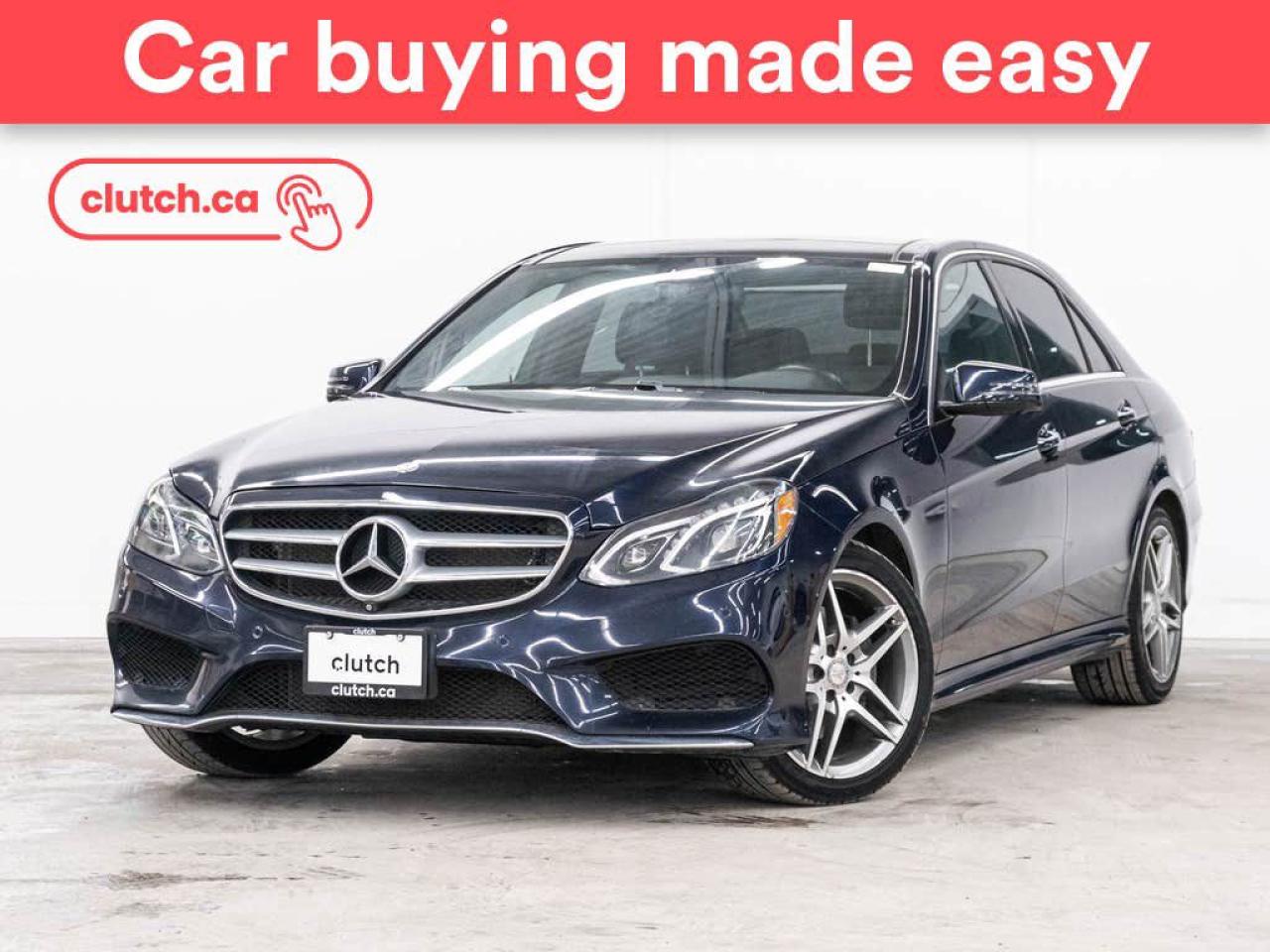 Used 2016 Mercedes-Benz E400 4MATIC 4MATIC w/ Nav, Front Heated Seats, Rear Heated Seats for sale in Toronto, ON