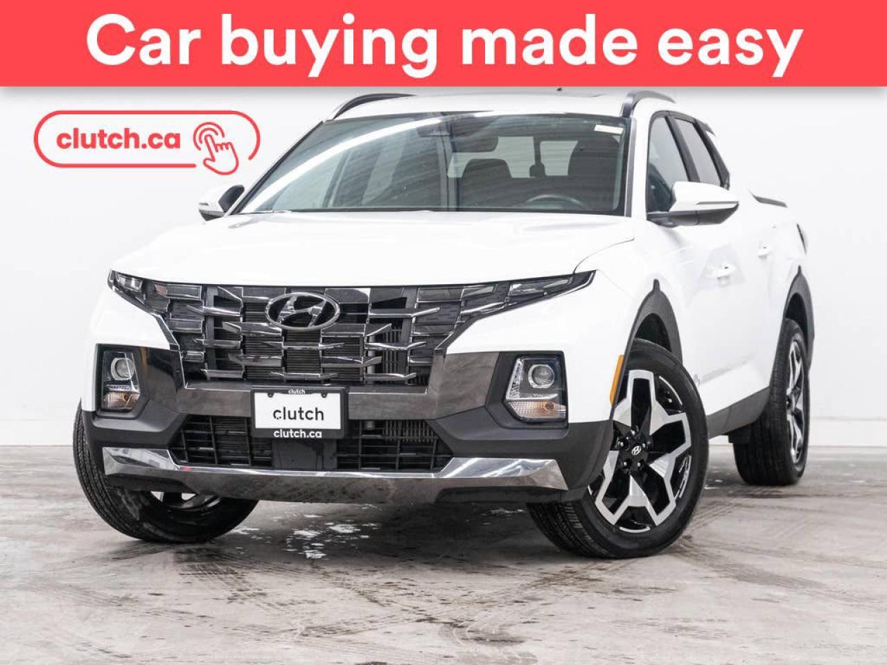 Used 2024 Hyundai Santa Cruz Preferred AWD w/ Trend Pkg w/Apple CarPlay & Android Auto, Heated Front Seats, Backup Cam for sale in Toronto, ON