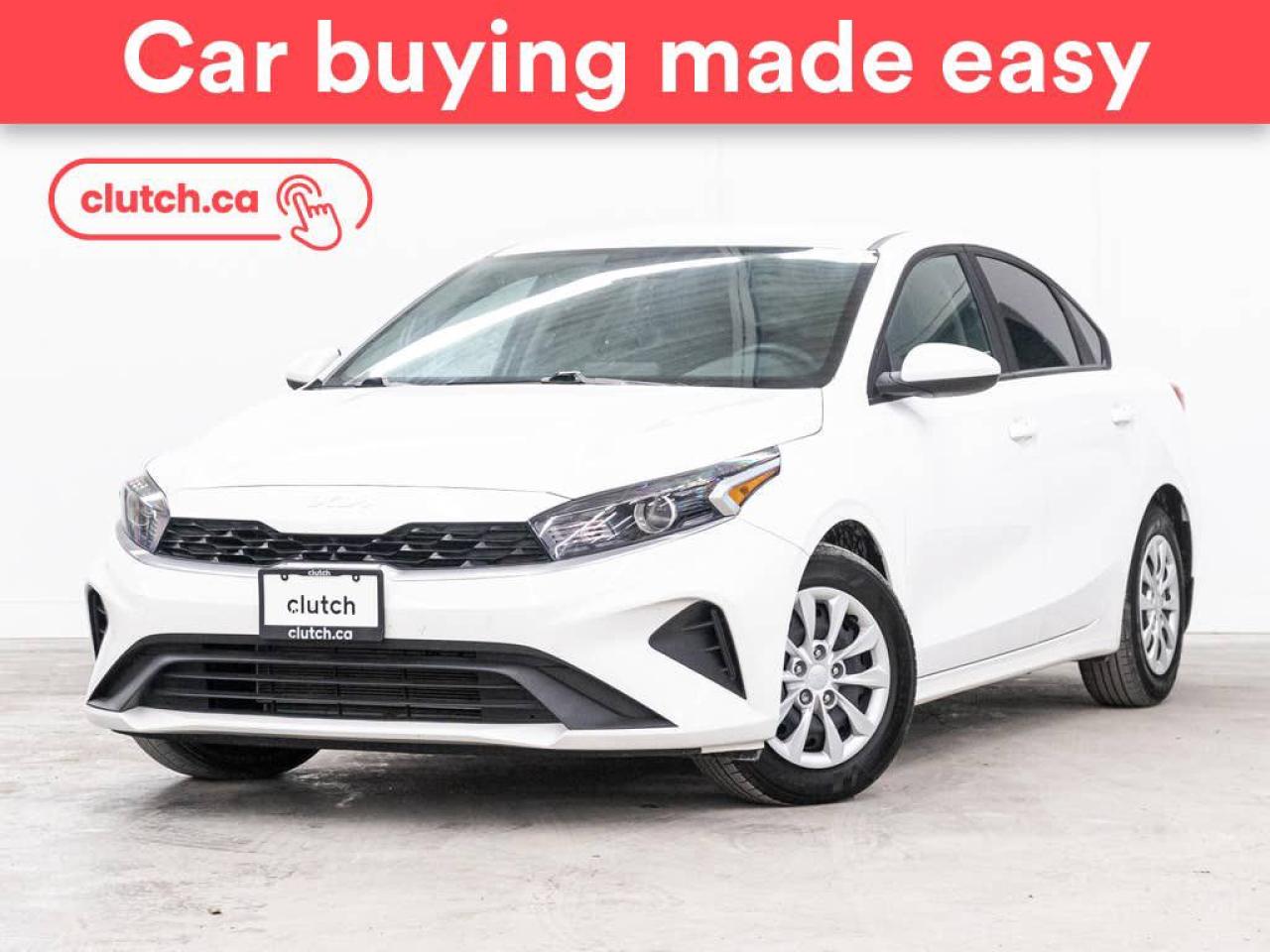 Used 2023 Kia Forte LX w/ Apple CarPlay & Android Auto, Rearview Cam, Heated Front Seats for sale in Toronto, ON