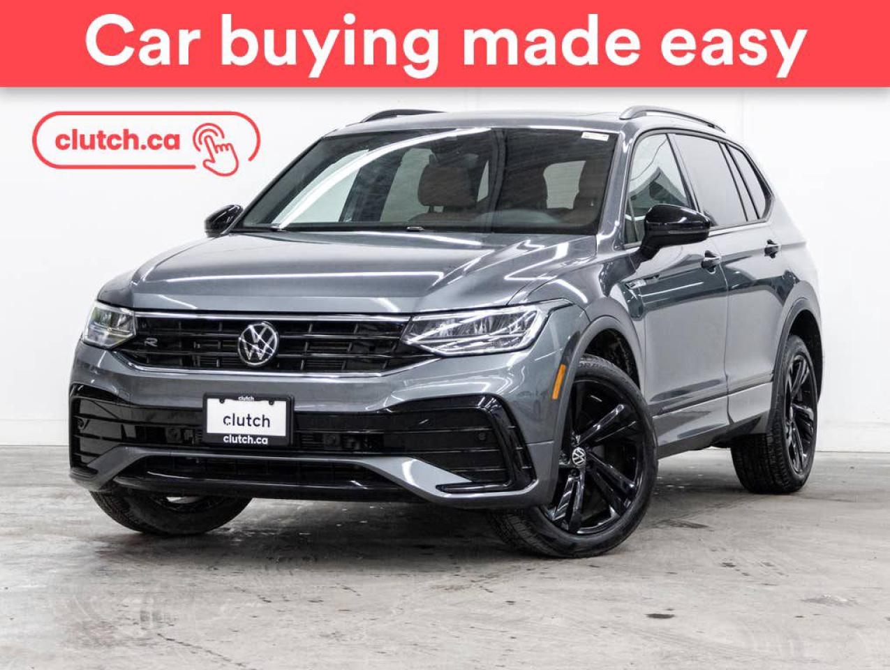 Used 2024 Volkswagen Tiguan Comfortline R-Line Black Edition AWD w/ Apple CarPlay & Android Auto, Rearview Cam, Dual Zone A/C for sale in Toronto, ON