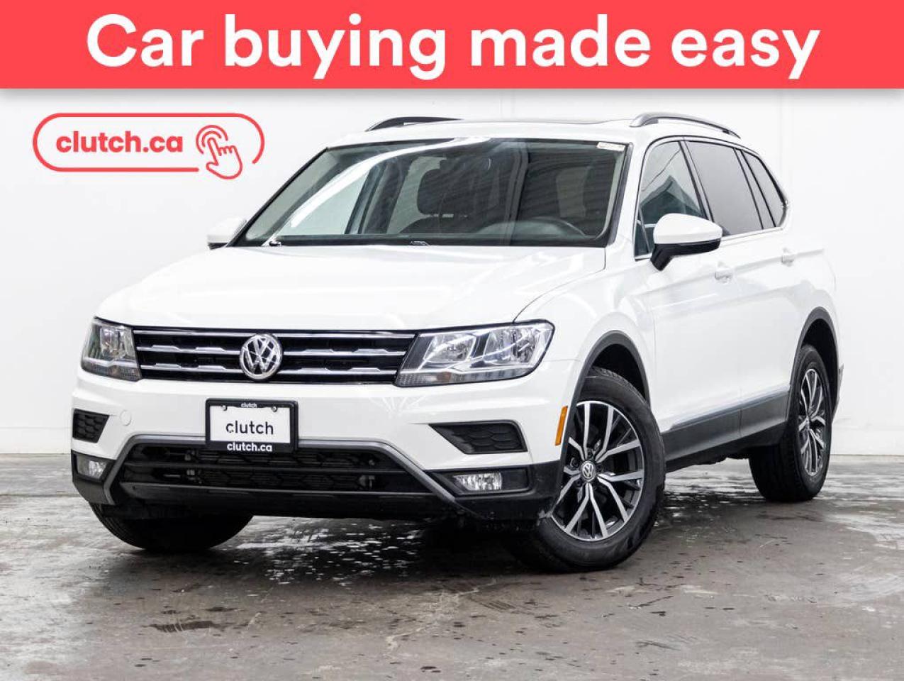 Used 2018 Volkswagen Tiguan Comfortline AWD w/Apple CarPlay & Android Auto, Heated Front Seats, Rearview Cam for sale in Toronto, ON