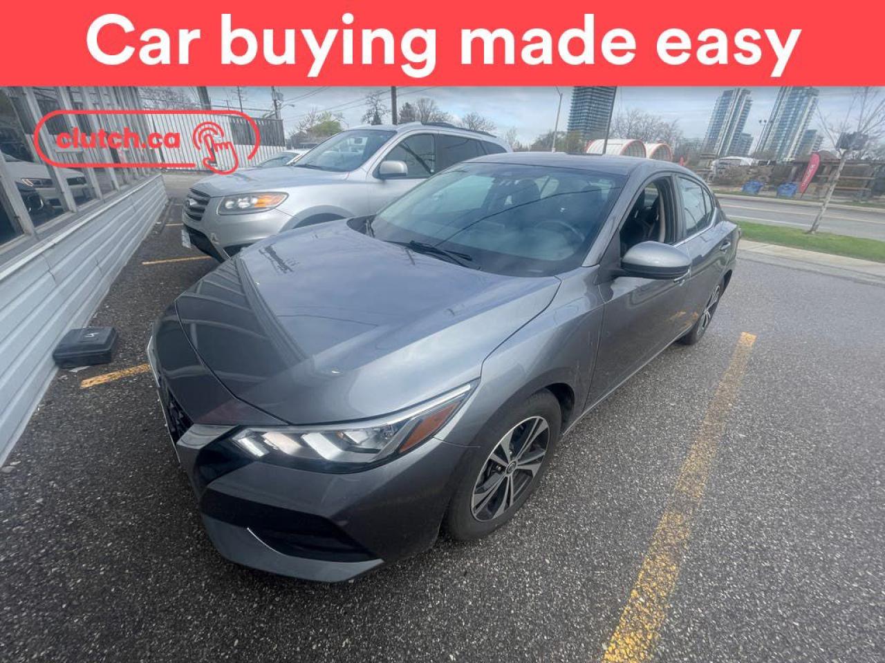 Used 2020 Nissan Sentra SV w/ Apple CarPlay & Android Auto, Rearview Cam, Dual Zone A/C for sale in Toronto, ON