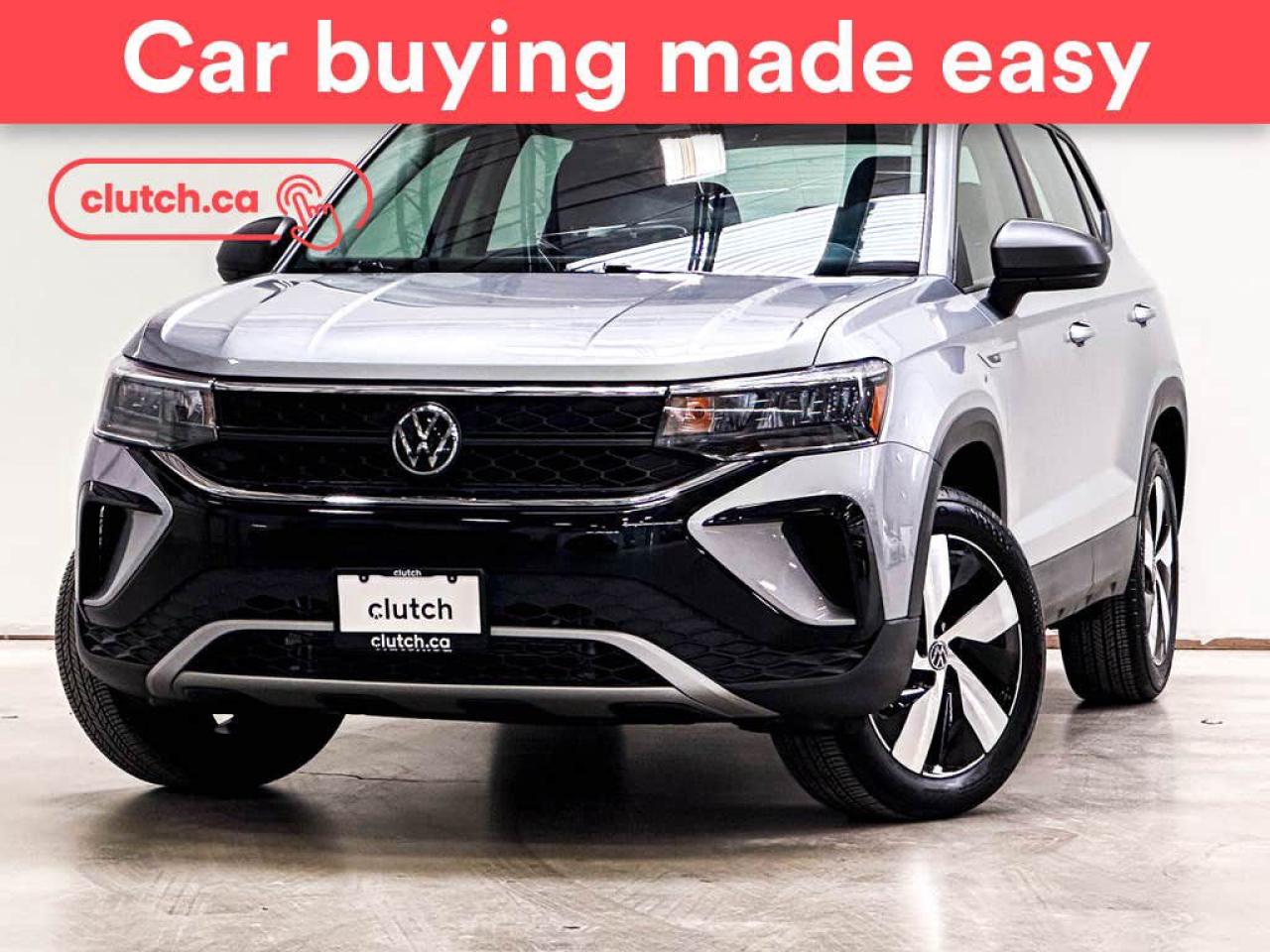 Used 2024 Volkswagen Taos Trendline AWD w/ Apple CarPlay, Heated Front Seats, Rearview Cam for sale in Toronto, ON