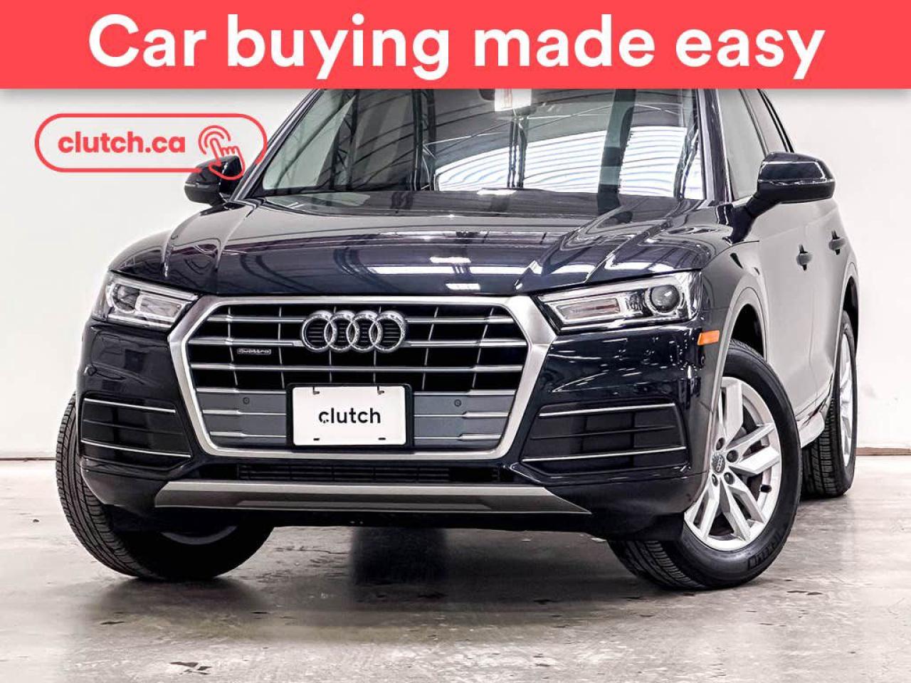 Used 2020 Audi Q5 Komfort AWD w/ Apple CarPlay, Heated Front Seats, Rearview Cam for sale in Toronto, ON