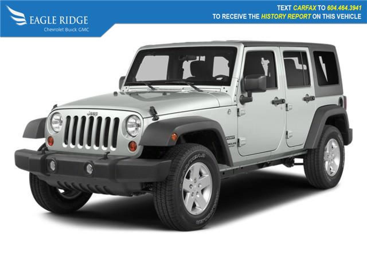 Used 2014 Jeep Wrangler Unlimited Sahara Power steering, Power windows, Quick Order Package 24G, Remote keyless entry, Security system, Speed control, Steering wheel mounted audio controls, Tilt steering wheel, Traction control for sale in Coquitlam, BC