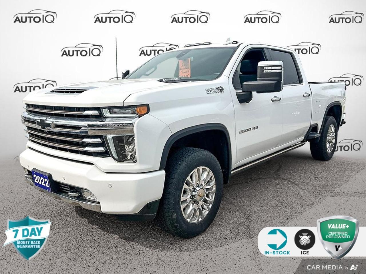 Used 2022 Chevrolet Silverado 2500 HD High Country | ONE OWNER | LOCAL TRADE | NO ACCIDENTS for sale in Tillsonburg, ON