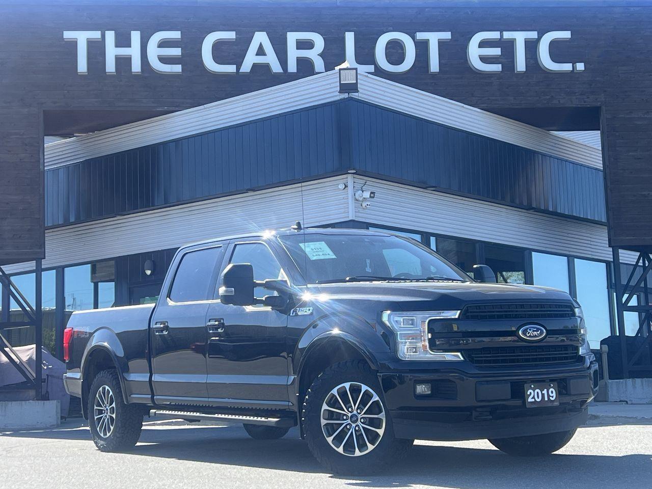 Used 2019 Ford F-150 Lariat APPLE CARPLAY/ANDROID AUTO, HEATED LEATHER SEATS/STEERING WHEEL, BACK UP CAM, NAV, MOONROOF!! for sale in Sudbury, ON