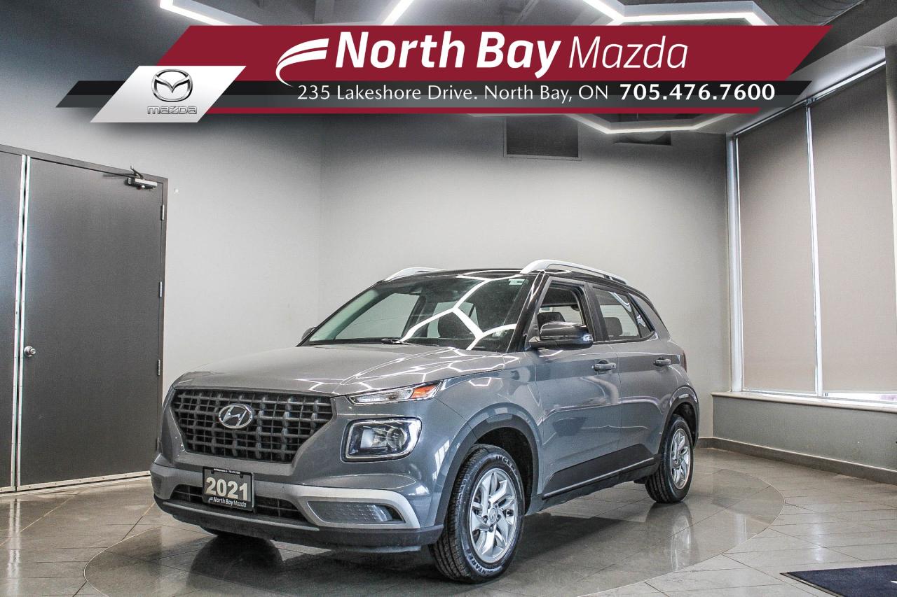 Used 2021 Hyundai Venue Preferred FWD - CLOTH UPHOLSTERY - HEATED SEATS/STEERING WHEEL for sale in North Bay, ON
