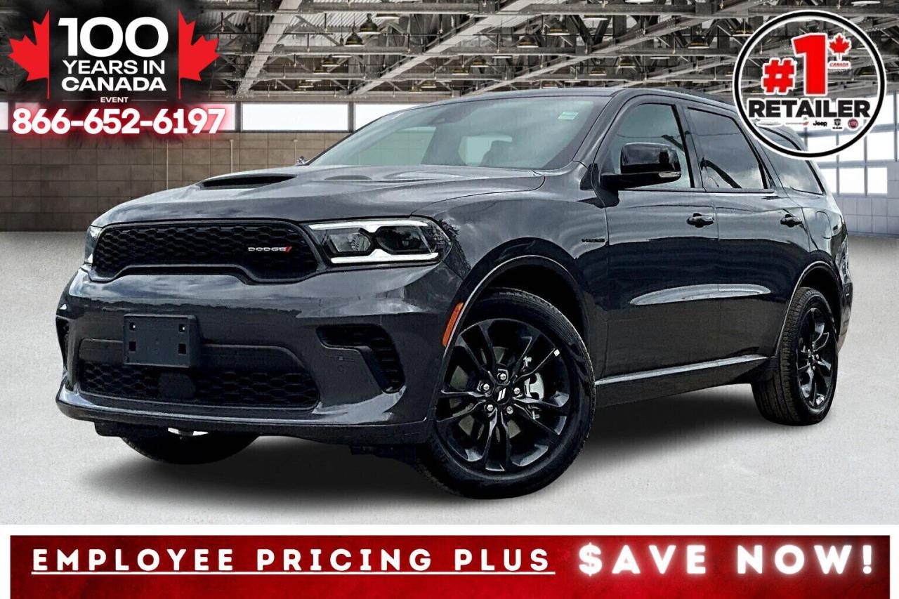 New 2025 Dodge Durango RT AWD | Leather | Sunroof | Blacktop | Captains for sale in Mississauga, ON