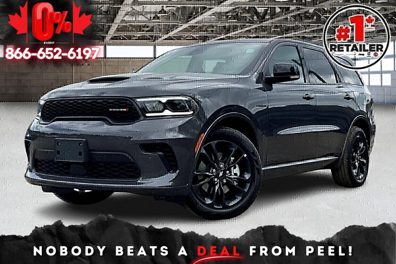 New 2025 Dodge Durango RT AWD | Leather | Sunroof | Blacktop | Captains for sale in Mississauga, ON