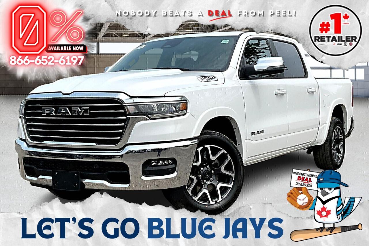 New 2025 RAM 1500 LARAMIE CREW | Pano Roof | Level 1 | Leather for sale in Mississauga, ON