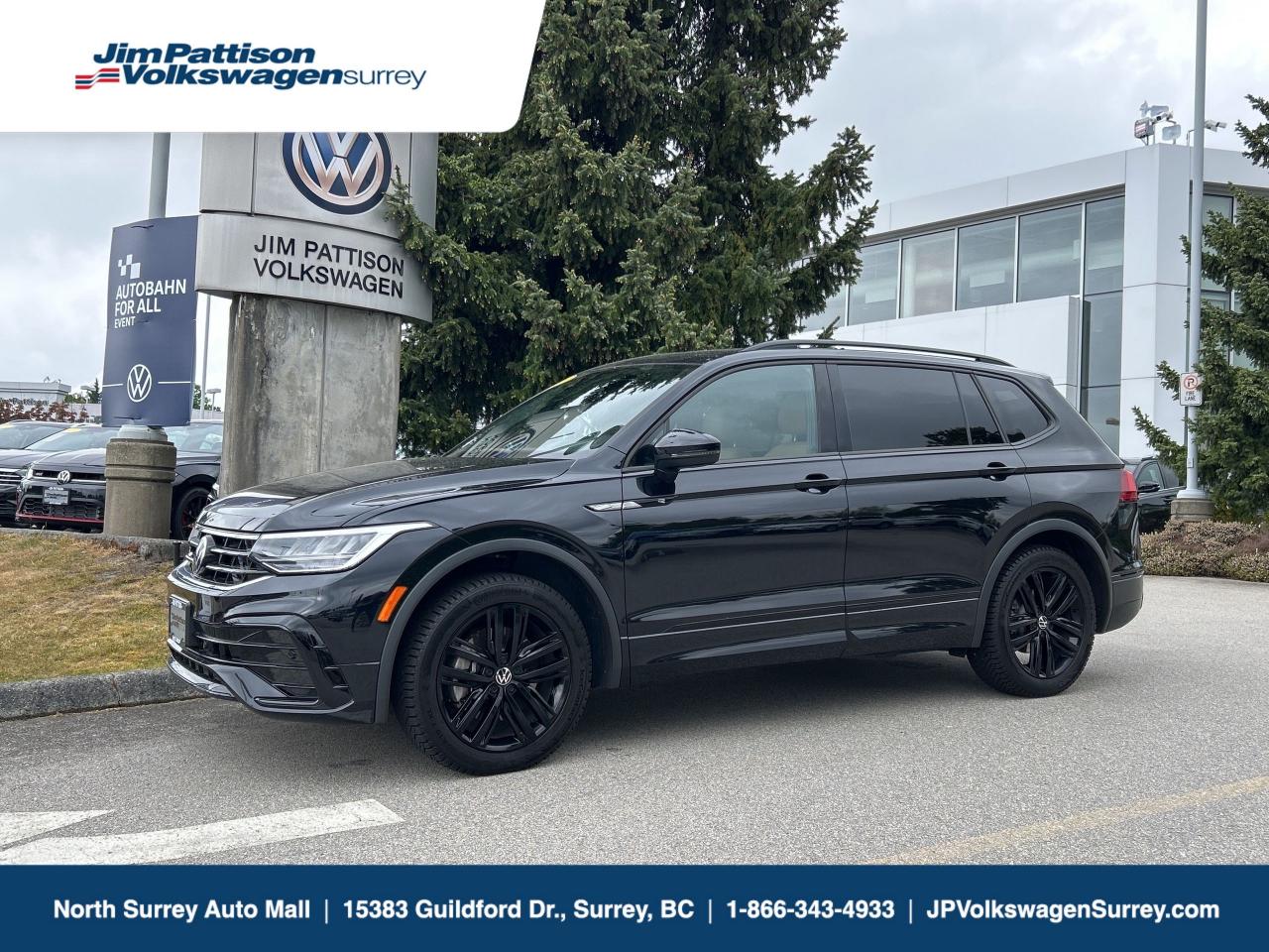 Used 2022 Volkswagen Tiguan Comfortline R-Line Black Edition 4MOTION for sale in Surrey, BC