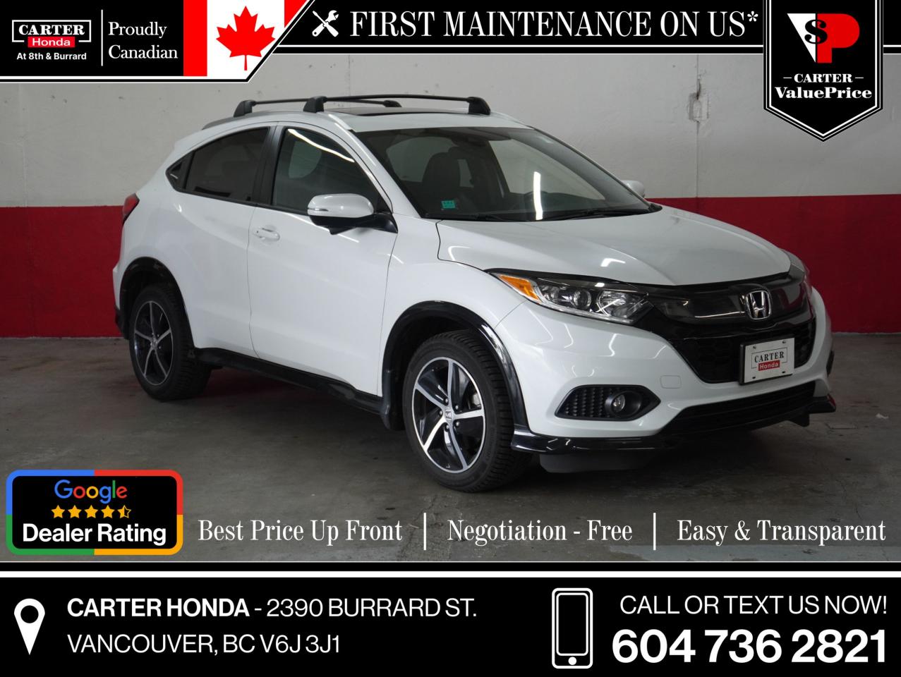 Used 2019 Honda HR-V Sport AWD CVT for sale in Vancouver, BC