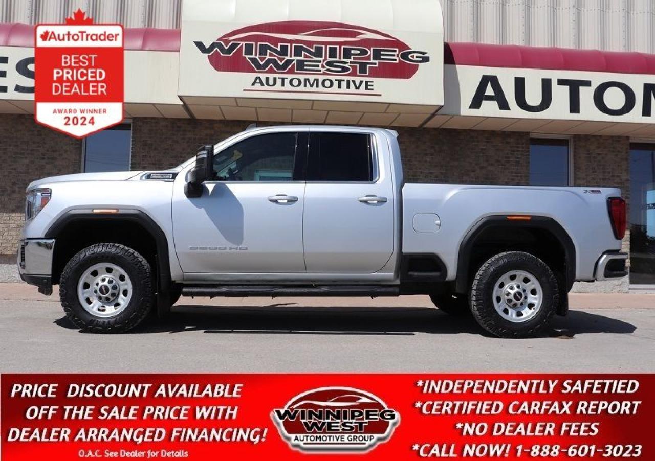 Used 2021 GMC Sierra 2500 HD SLE X31 OFF RD 4X4, 6.6L V8, WELL EQUIPPED & CLEAN for sale in Headingley, MB
