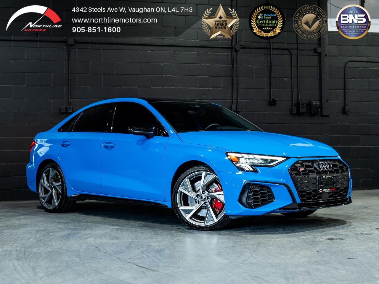 Used 2023 Audi S3 Sedan Progressiv 2.0 TFSI quattro for sale in Vaughan, ON