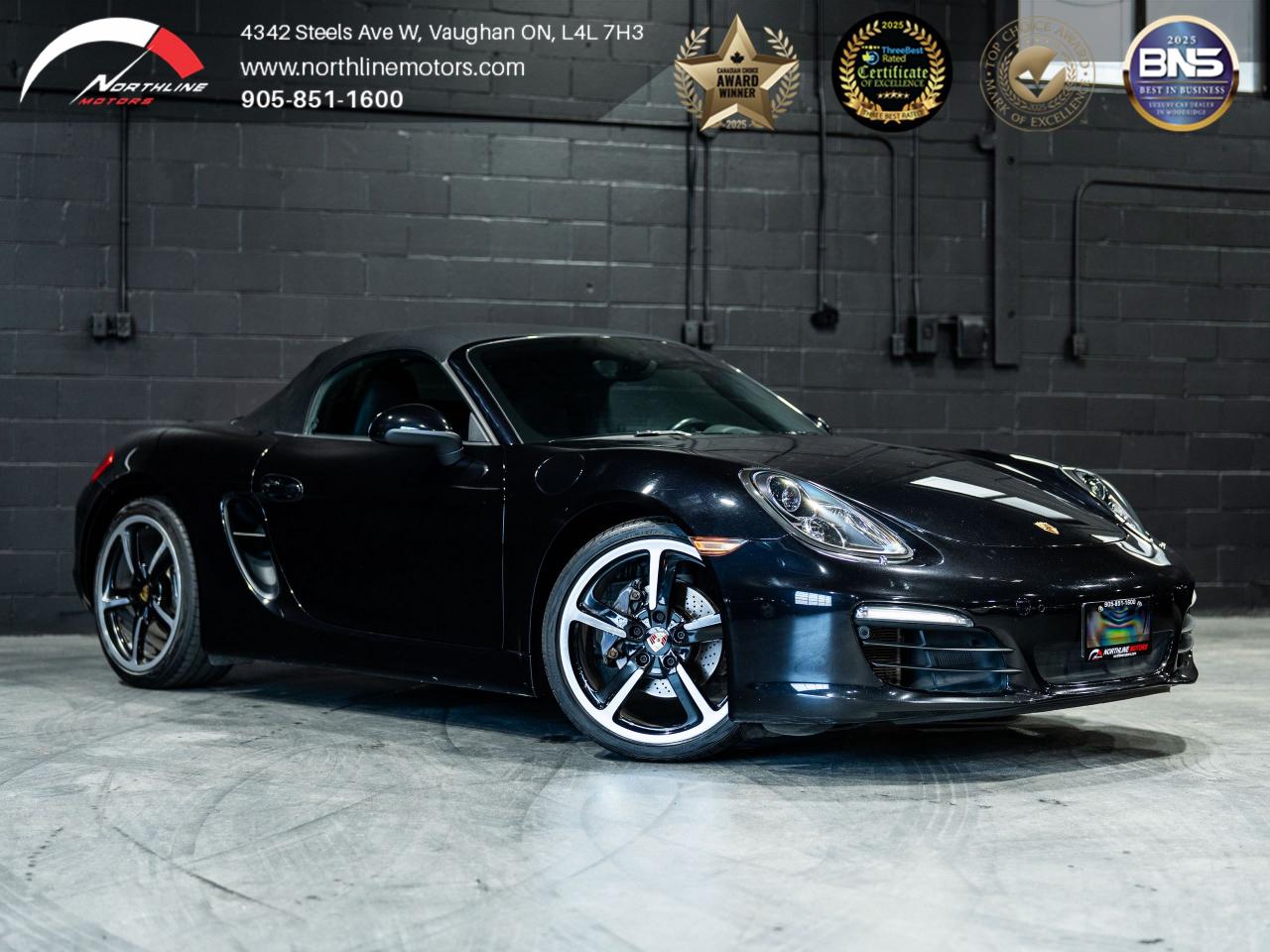 Used 2016 Porsche Boxster 2dr Roadster Black Edition for sale in Vaughan, ON