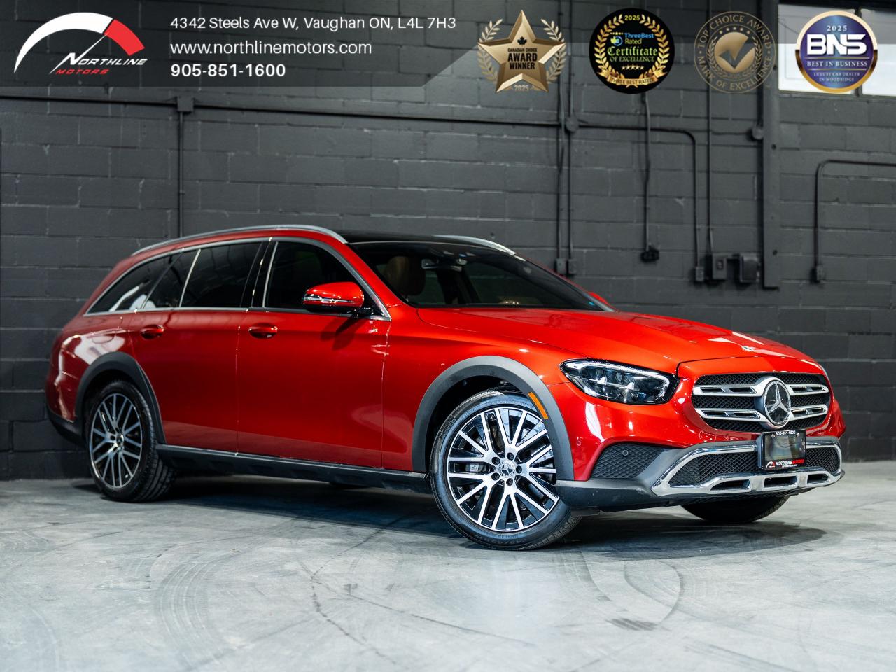Used 2022 Mercedes-Benz E-Class E 450 4MATIC All-Terrain Wagon/7 PASS for sale in Vaughan, ON