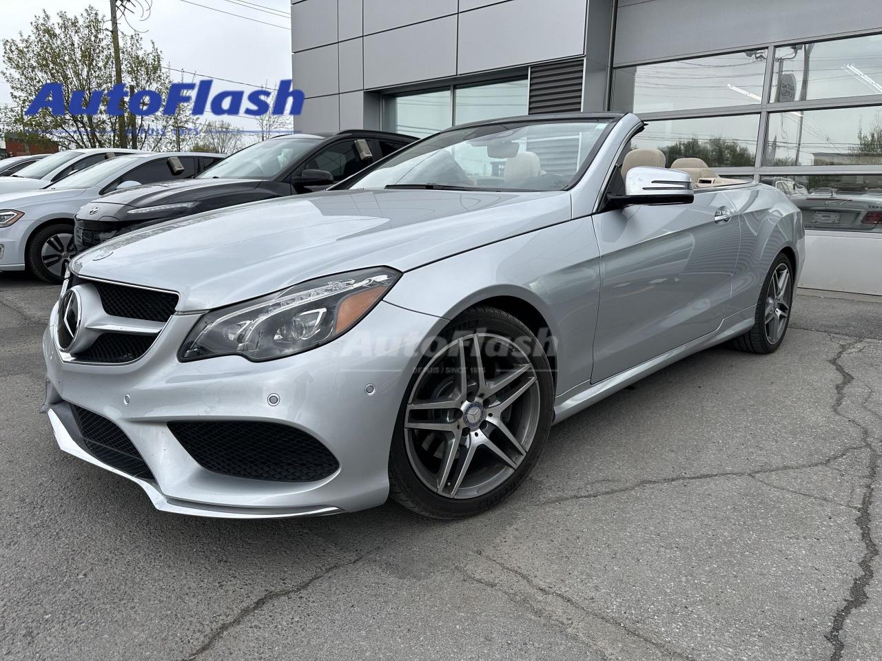 Used 2017 Mercedes-Benz E-Class E 400,CONVERTIBLE,NAVI,CUIR,BAS KILOMÉTRAGE for sale in Saint-Hubert, QC