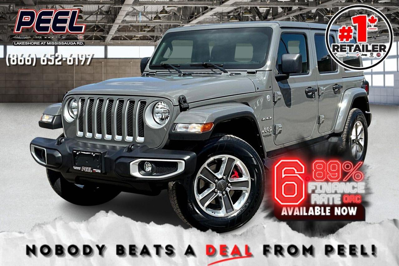 Used 2022 Jeep Wrangler Sahara | Heated Leather | Alpine | Tow Pkg | 4X4 for sale in Mississauga, ON