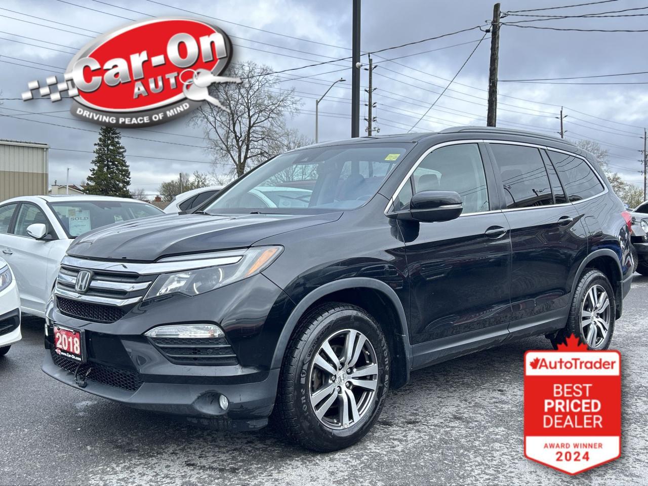 Used 2018 Honda Pilot EX-L NAVI AWD| 8-PASS |HTD LEATHER | SUNROOF | NAV for sale in Ottawa, ON