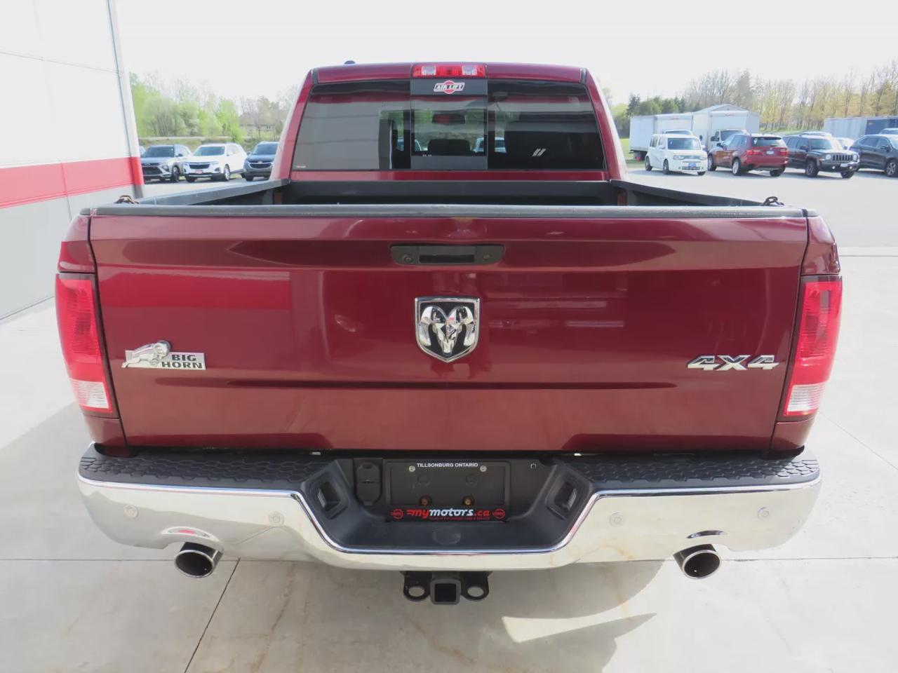 2017 RAM 1500 Big Horn | One Owner | Clean Title | No Accidents | Safety Certified | Diesel | 4wd | Running Boards | Trailer Hitch | Tow Hooks | Remote Start | Navigation | Reverse Camera | Power Seats | Digital Touchscreen | Heated Seats | Heated Steering Wheel Photo