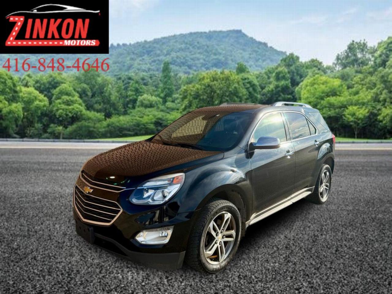 Used 2017 Chevrolet Equinox PREMIER |V6|AWD|NAVI|LEATHER|SUNROOF|BACK-UP CAM|POWER SEATS| for sale in Pickering, ON