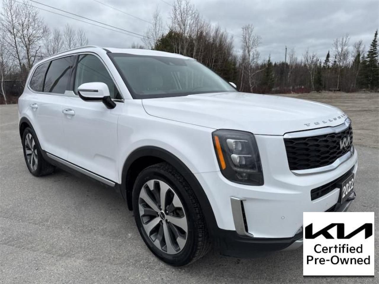 Used 2022 Kia Telluride SX Limited  White Nappa Leather - $288 B/W for sale in Timmins, ON