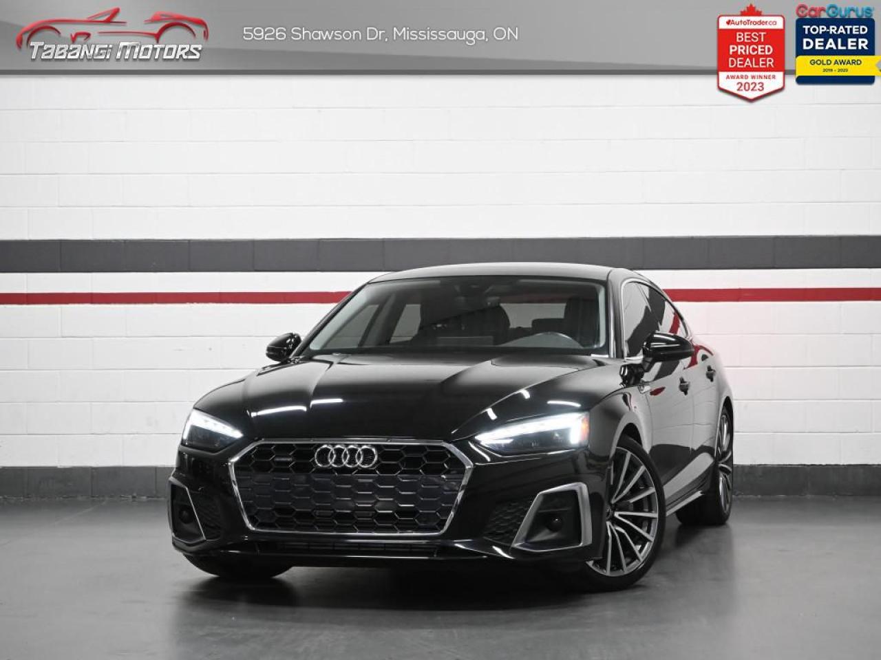 Used 2021 Audi A5 Sportback Progressiv   S-Line Digital Dash Navigation Sunroof Park Aid for sale in Mississauga, ON