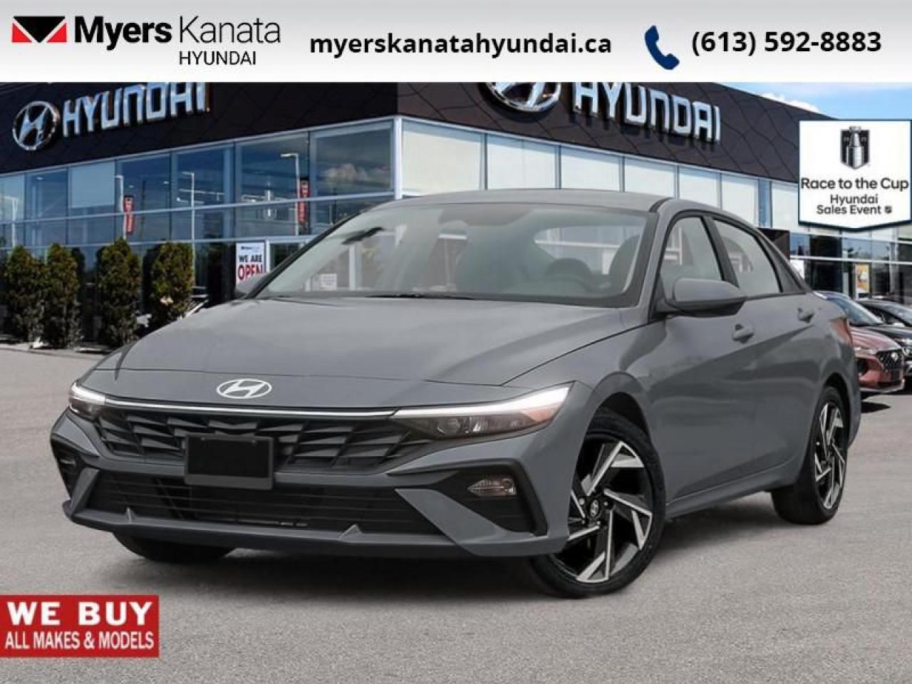 New 2025 Hyundai Elantra Preferred  - Remote Start - $105.40 /Wk for sale in Kanata, ON