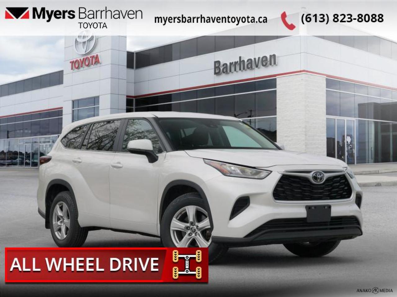 Used 2024 Toyota Highlander LE  - Heated Seats -  Apple CarPlay for sale in Ottawa, ON